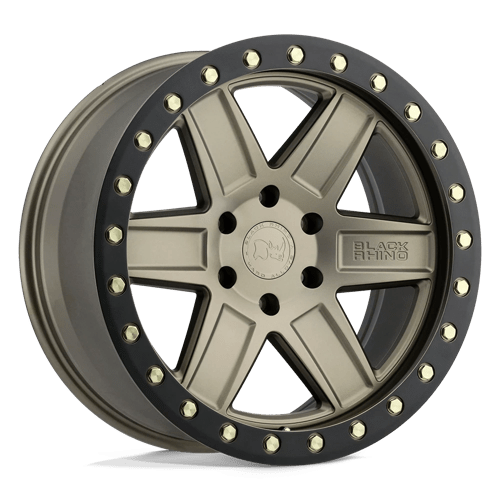 Black Rhino Hard Alloys ATTICA Matte Bronze W/ Black Ring 18x9.5 -18 5X127 71.6