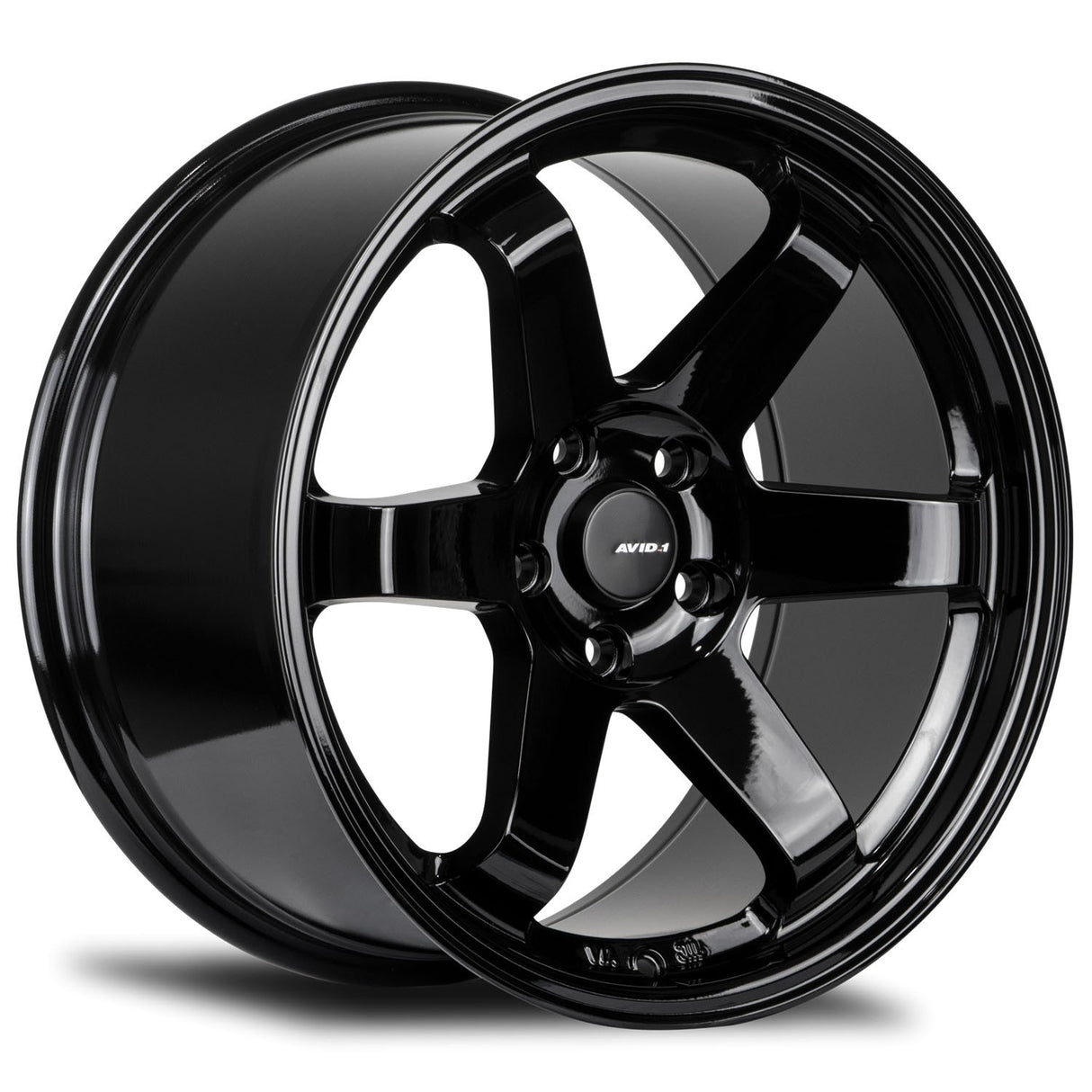 Avid 1 AV-06 Gloss Black 18x8 +35 5x114.3 73.1