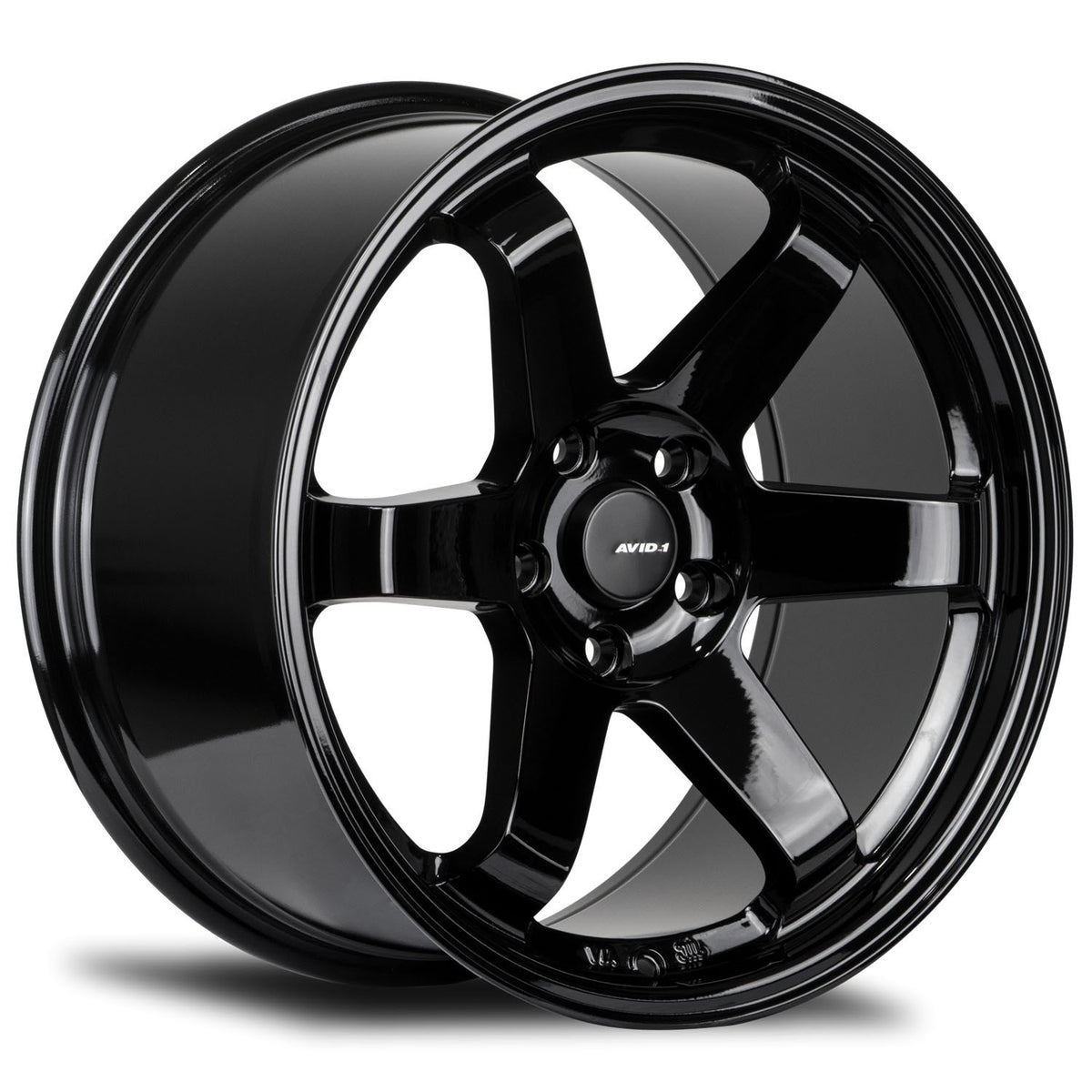 Avid 1 AV-06 Gloss Black 18x8.5 +35 5X100 73.1