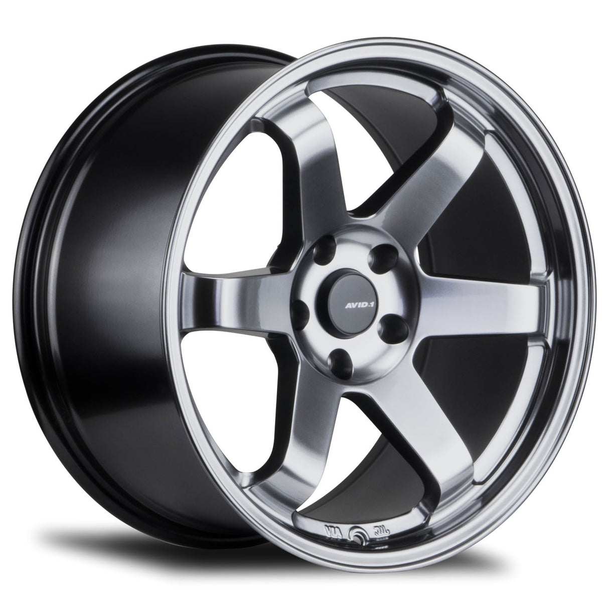 Avid 1 AV-06 HYPER BLACK 17x9 +42 5x114.3 73.1