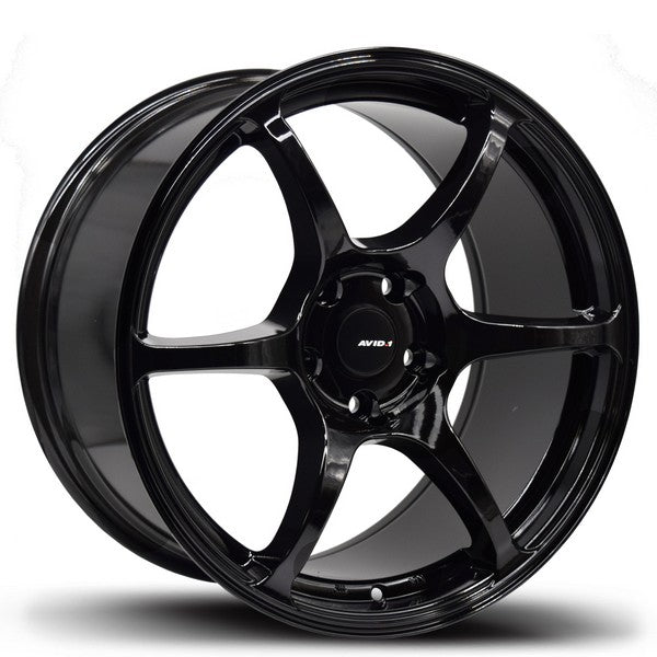 Avid 1 AV-26 Gloss Black 18x9.5 +38 5x114.3 73.1
