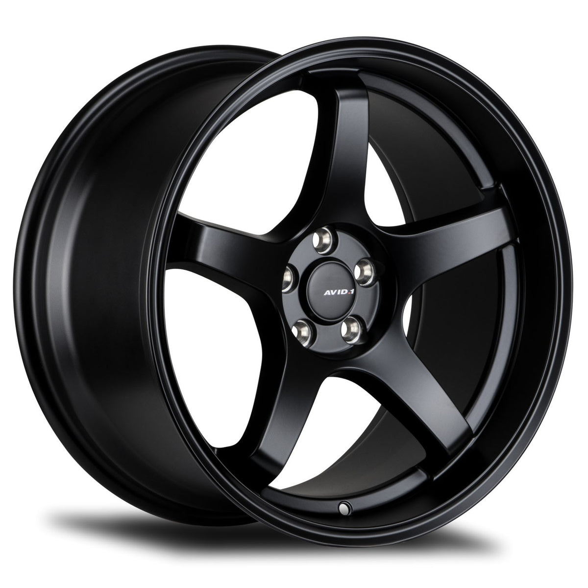 Avid 1 AV-28 MATTE BLACK 17x8 +35 5x114.3 73.1