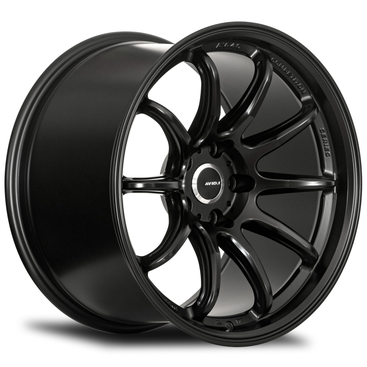 Avid 1 AV-40 MATTE BLACK 18x9.5 +38 5x114.3 73.1