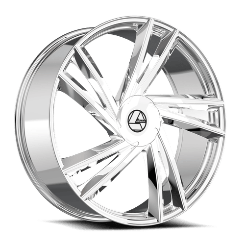 AZARA AZA-529 Nano Chrome 20x8.5 +35 5x112/5x114.3 74.1
