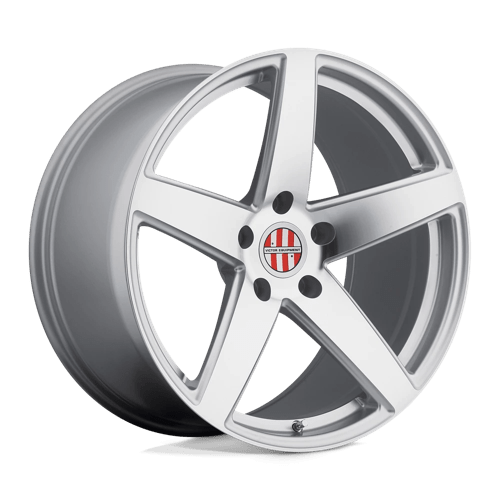 Victor Equipment BADEN Silver W/ Mirror Cut Face 21x10.5 +56 5X130 71.5