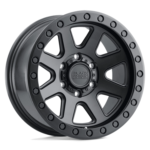 Black Rhino Hard Alloys BAKER Matte Black 18x9 +12 6X139.7 112.1