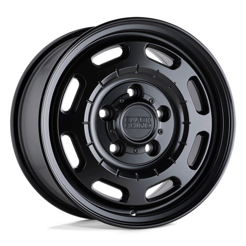 Black Rhino Hard Alloys BANDOLIER Matte Black 16x8 +45 6X130 84.1