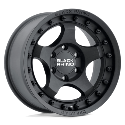 Black Rhino Hard Alloys BANTAM Textured Black 16x8 -10 5X127 71.6
