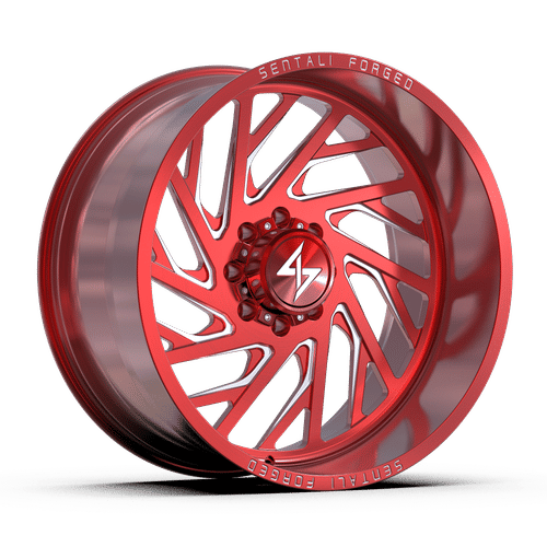 SENTALI FORGED SF-7 Red Milled 24x12 -44 8x170 125.2