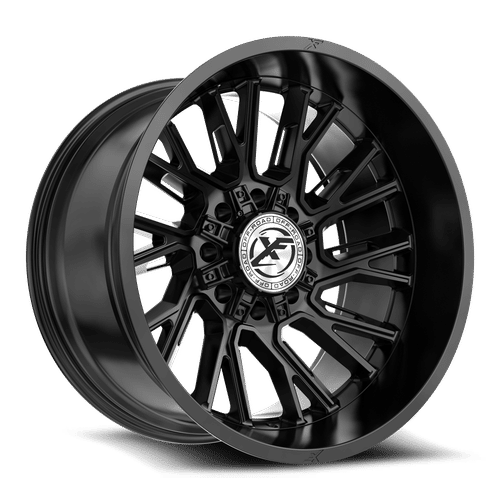 XF OFFROAD XF-230 Satin Black 20x10 -24 6x135/6x139.7 106.4