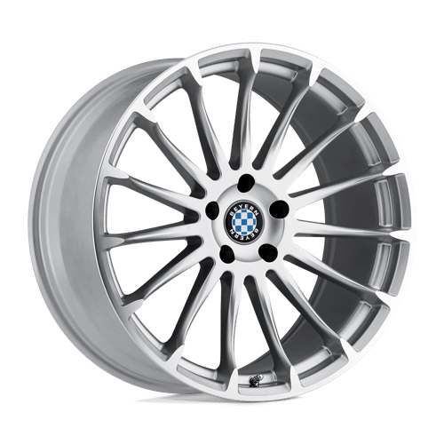 Beyern AVIATIC Silver W/ Mirror Cut Face 20x10 +25 5X120 74.1