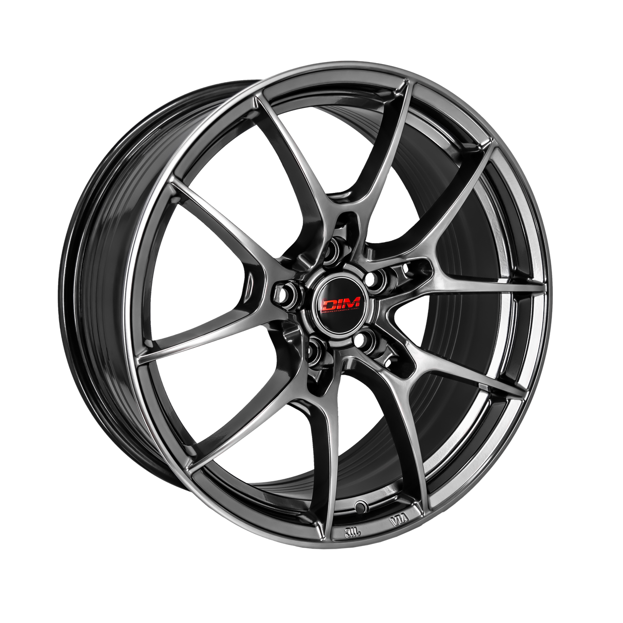 DIM WC001 Grey Silver Lip 18x8 +30 5x112 74.1