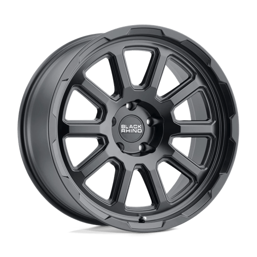 Black Rhino Hard Alloys CHASE Matte Black 17x8 +10 5X120 76.1