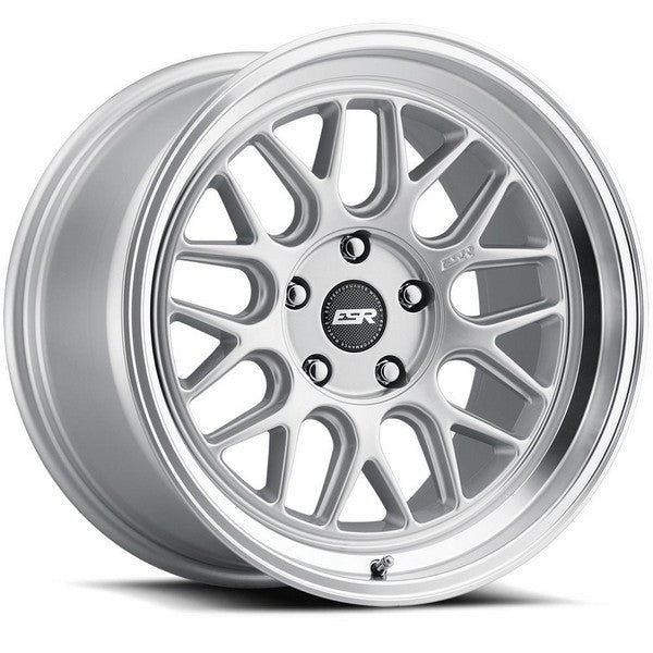 ESR CR1 HYPER SILVER/MACHINE LIP 19x11 +15 5x114.3 72.6