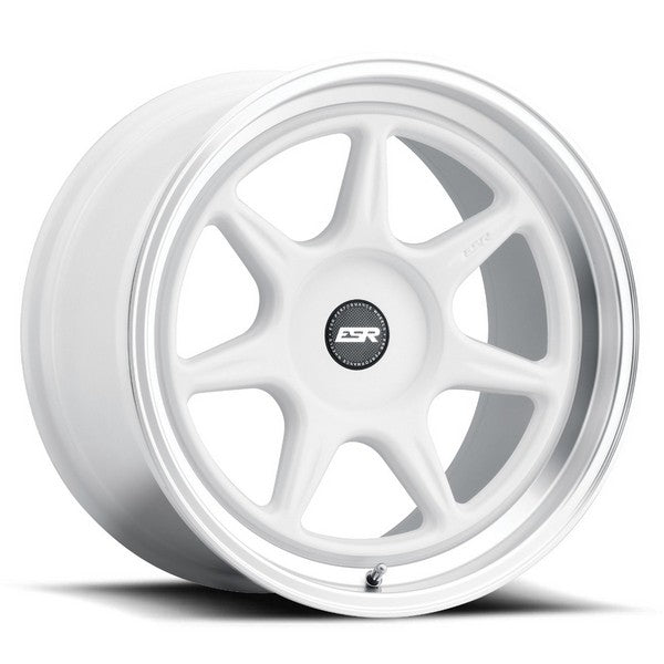 ESR CR7 GLOSS WHITE/MACHINE LIP 18x9.5 +35 5X100 72.6