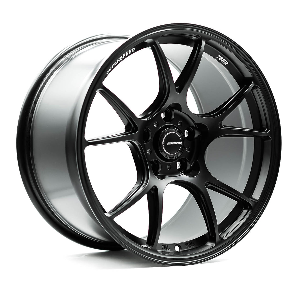 SUPERSPEED 76RR Matt Black 18x10.5 +47 5x120 64.1