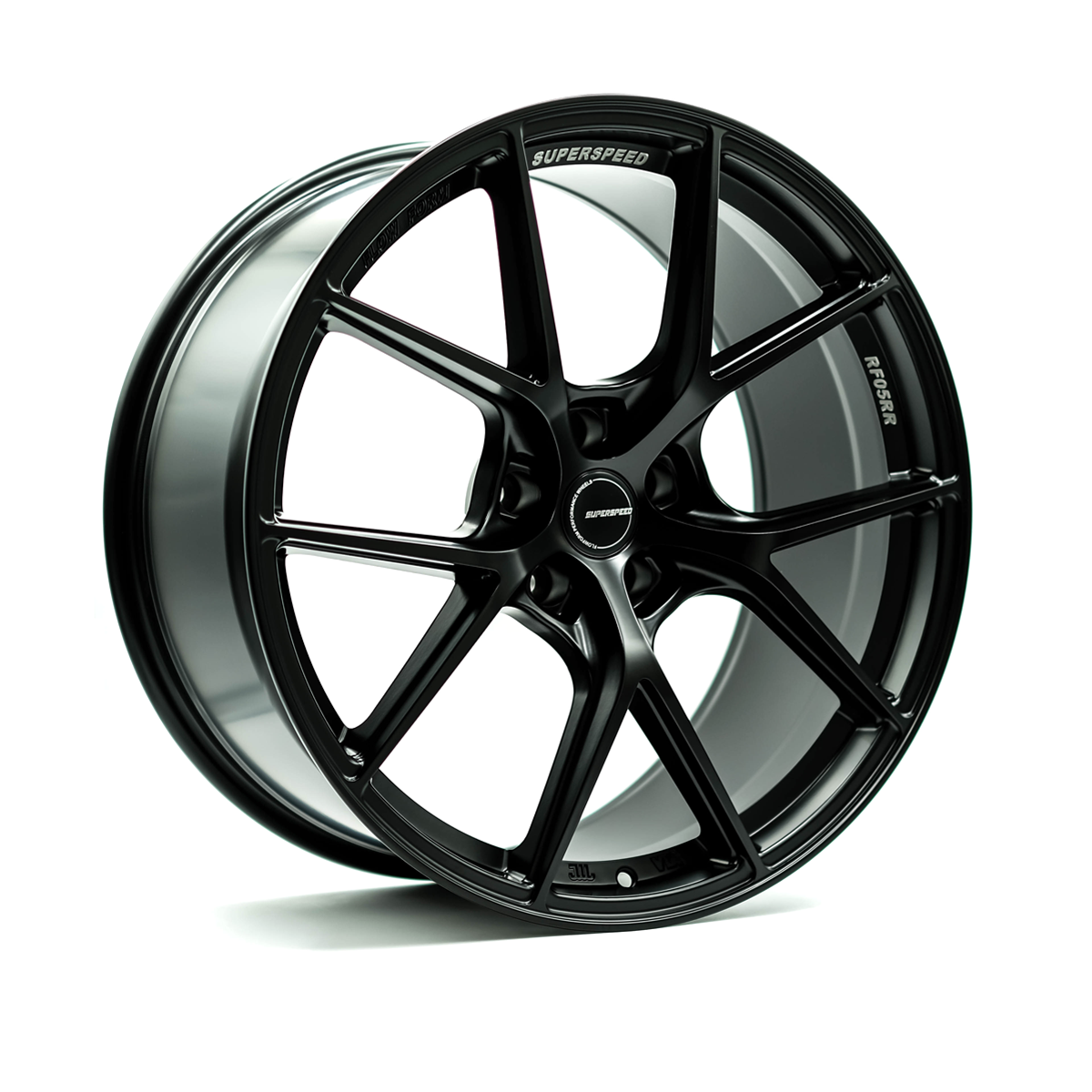 SUPERSPEED RF05RR Matt Black 20x9.5 +25 5x112 66.6