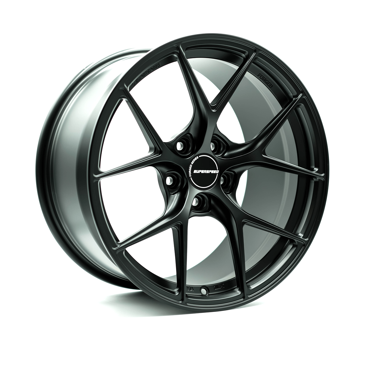 SUPERSPEED PF05RR Matt Black 18x9.5 +38 5x114.3 73.1