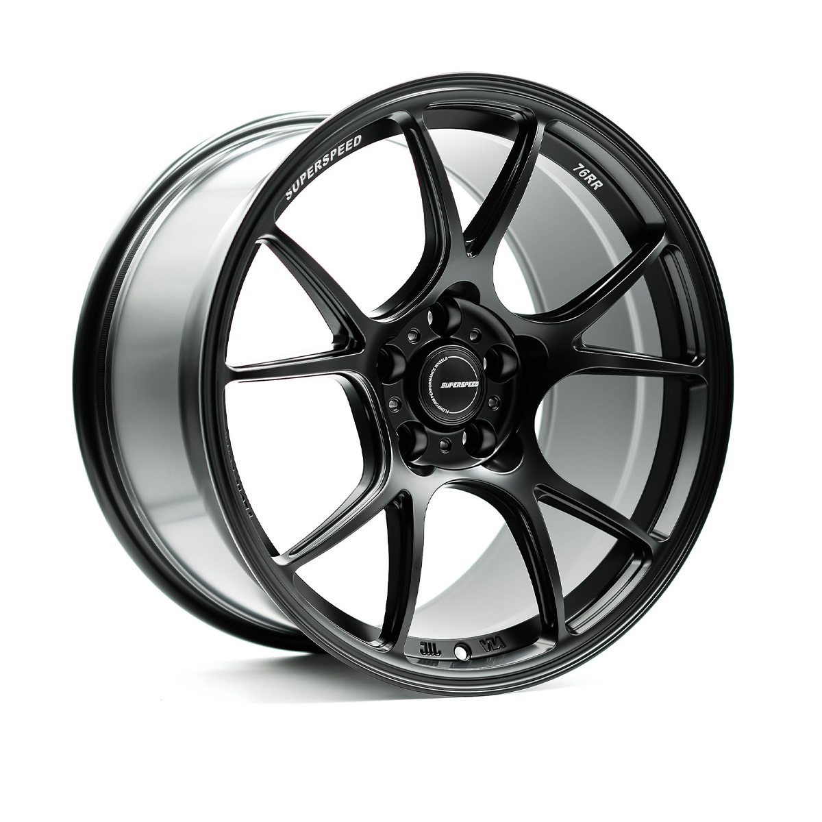 SUPERSPEED 76RR Matt Black 18x10 +40 5x114.3 73.1