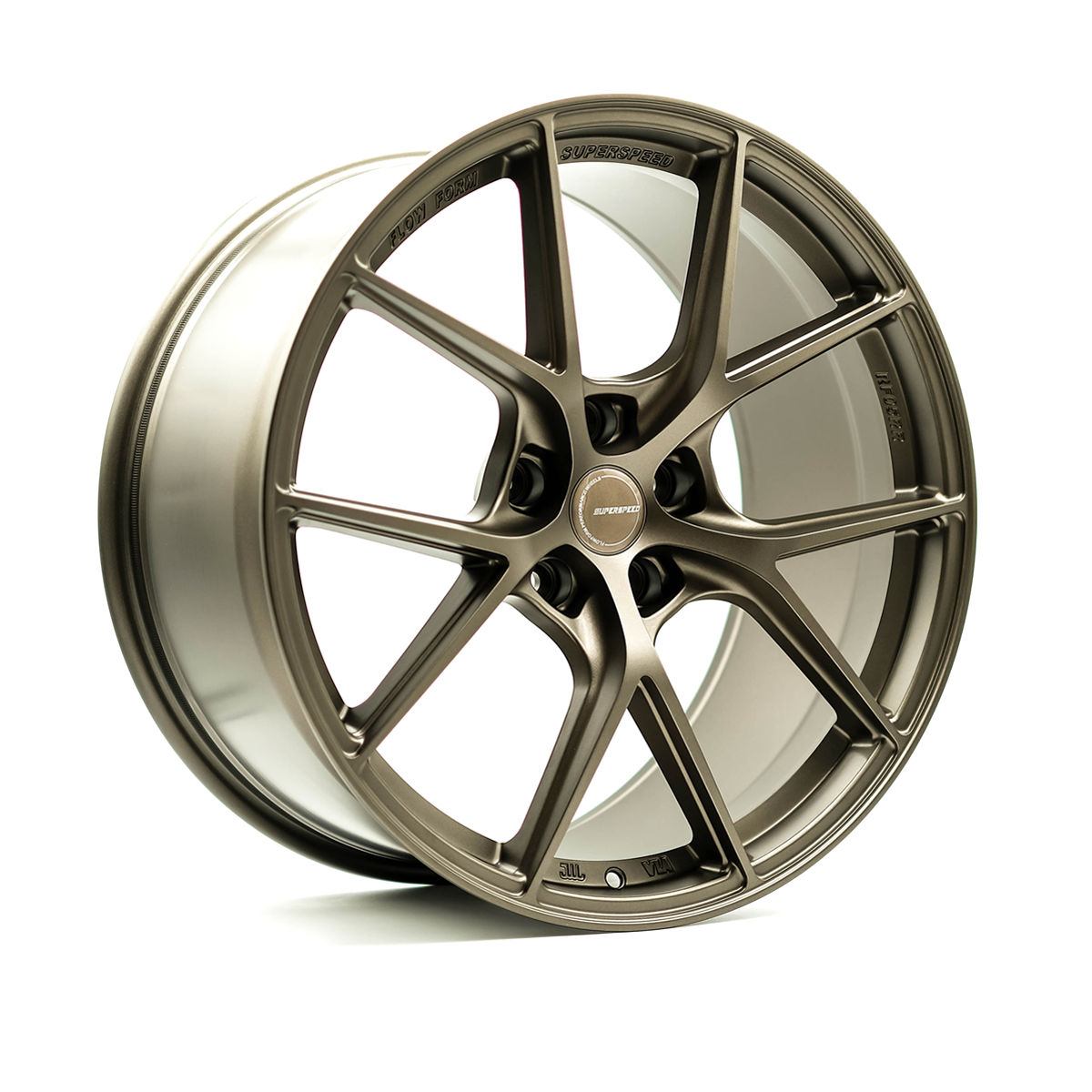 SUPERSPEED RF05RR Satin Bronze 20x10 +40 5x120 64.1
