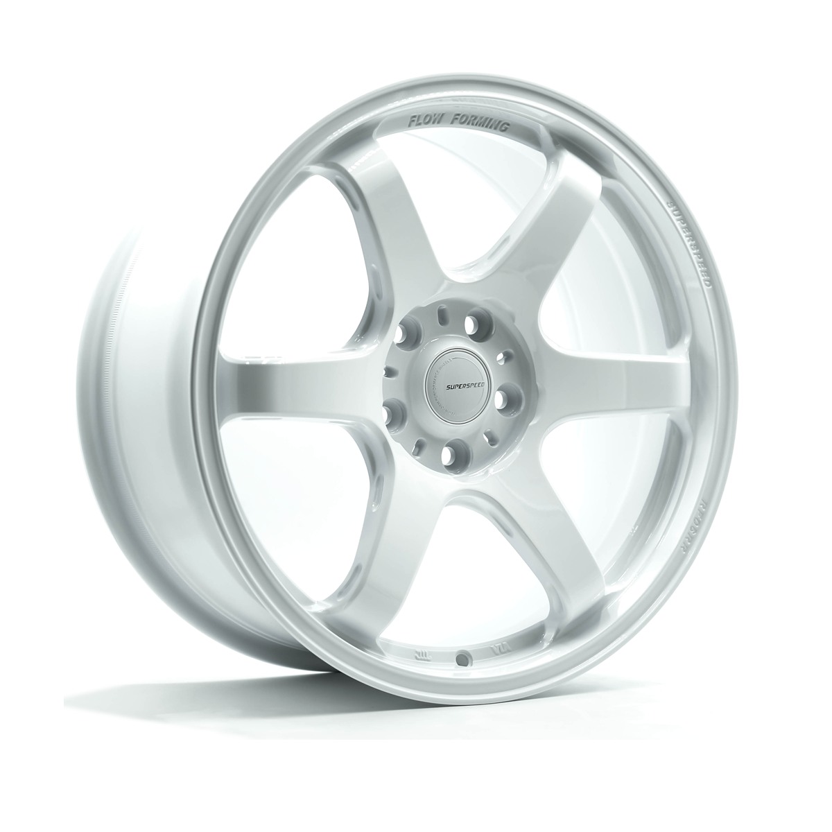 SUPERSPEED RF06RR Speed White - Full Paint 18x8.5 +40 5x114.3 73.1