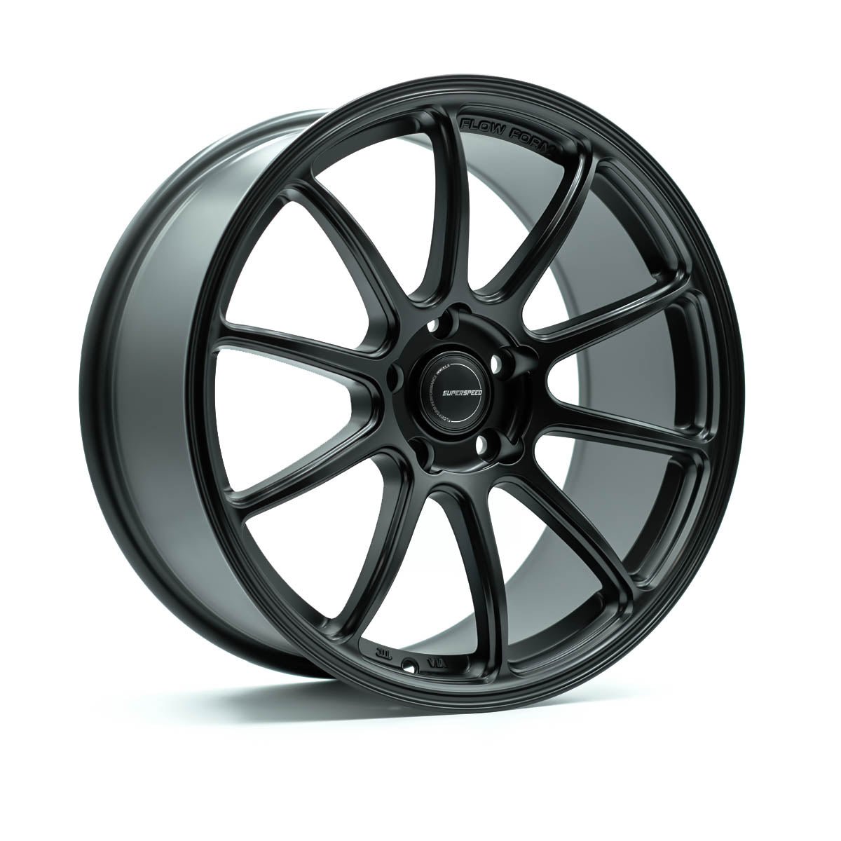 SUPERSPEED RF03RR Matt Black 18x8.5 +35 5x114.3 73.1