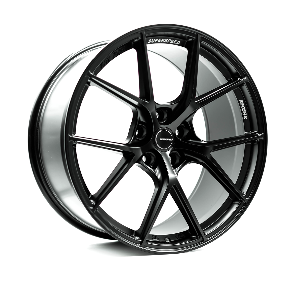 SUPERSPEED RF05RR Matt Black 20x10 +40 5x120 64.1