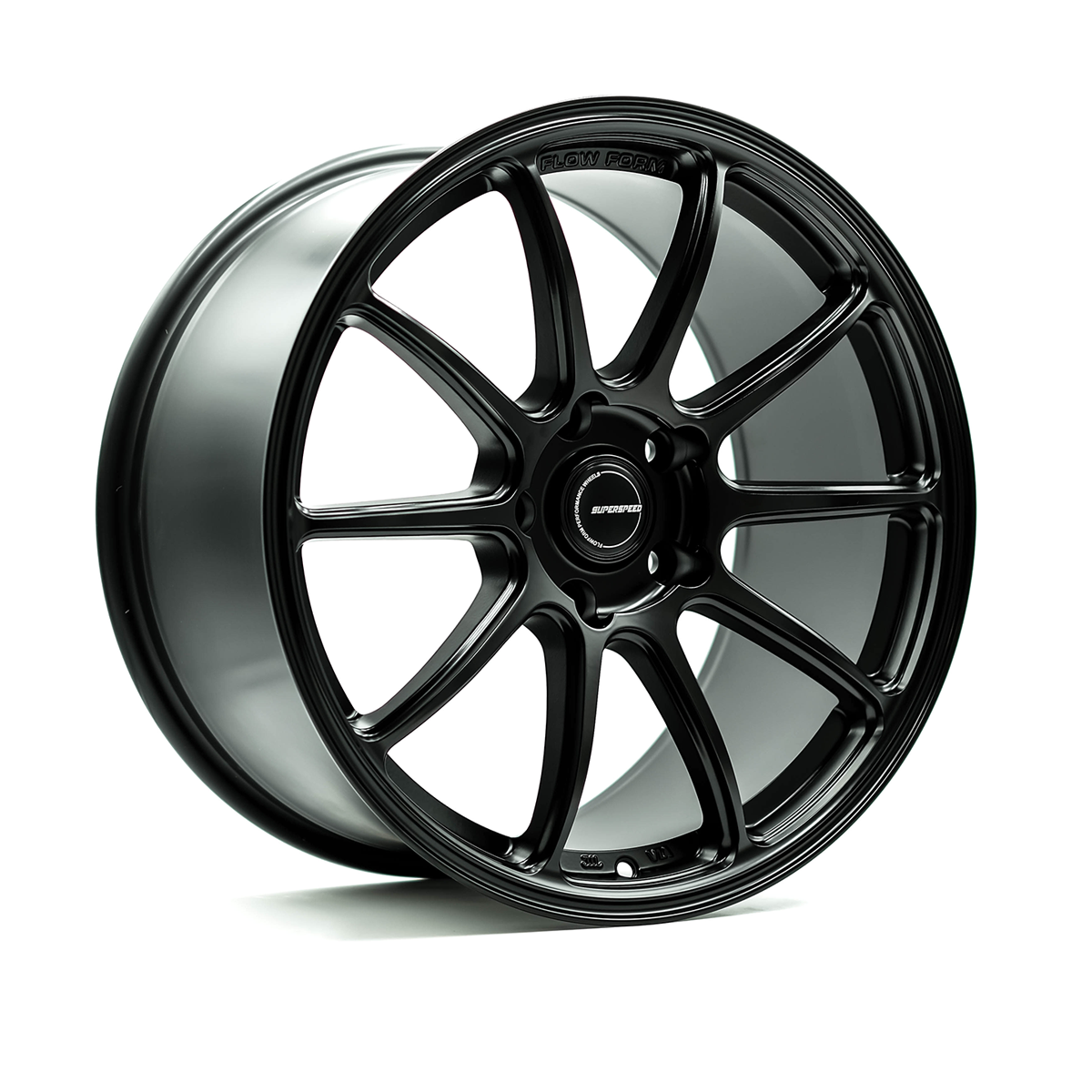 SUPERSPEED RF03RR Matt Black 18x9.5 +45 5x120 64.1