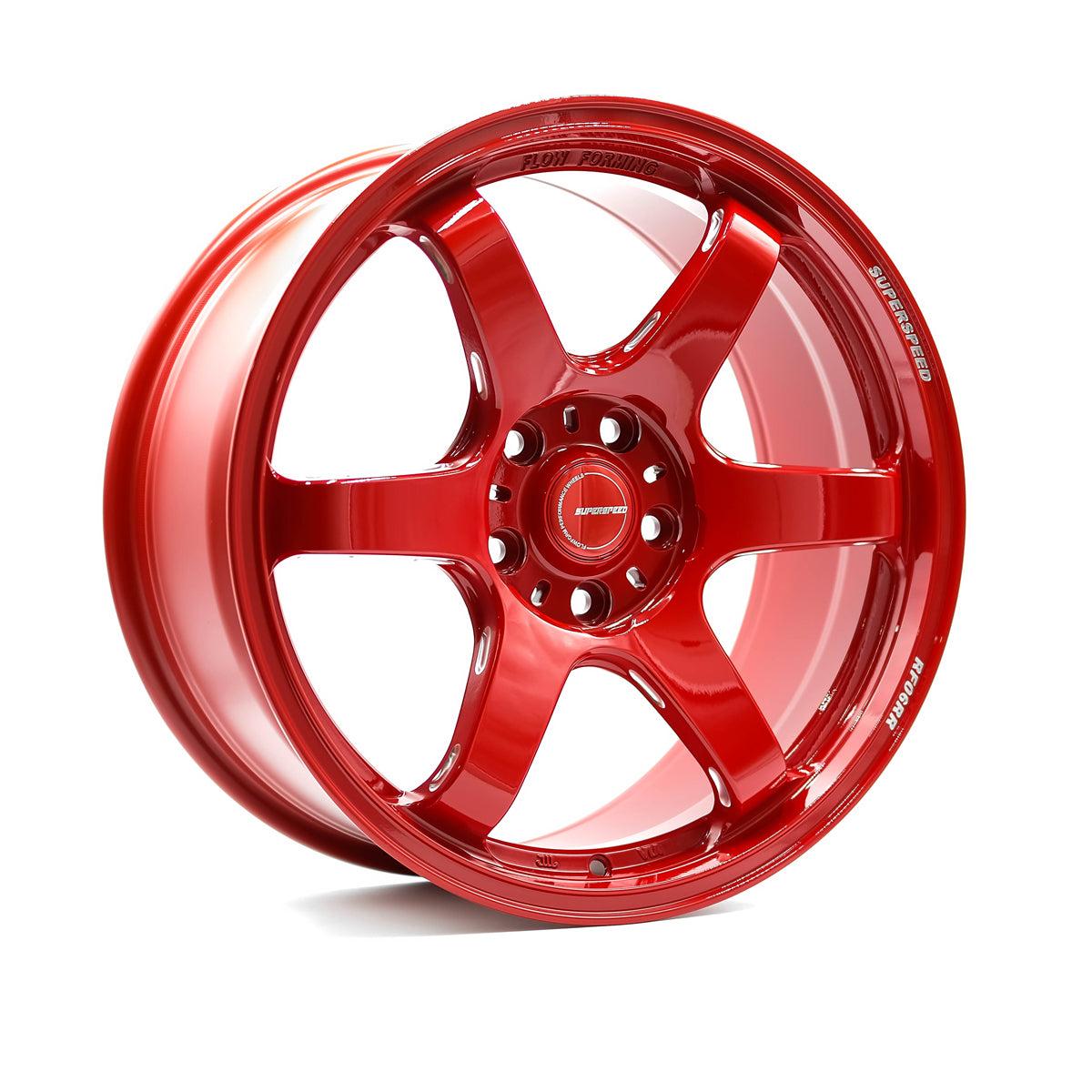 SUPERSPEED RF06RR Hyper Red 18x8.5 +40 5x114.3 73.1