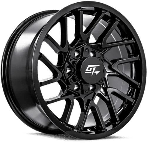GT OFFROAD AGGRESSION Gloss Black 22x12 -44 6x135 87.1