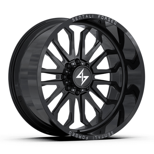 SENTALI FORGED SF-3 Gloss Black 22x10 -24 5x139.7 77.8