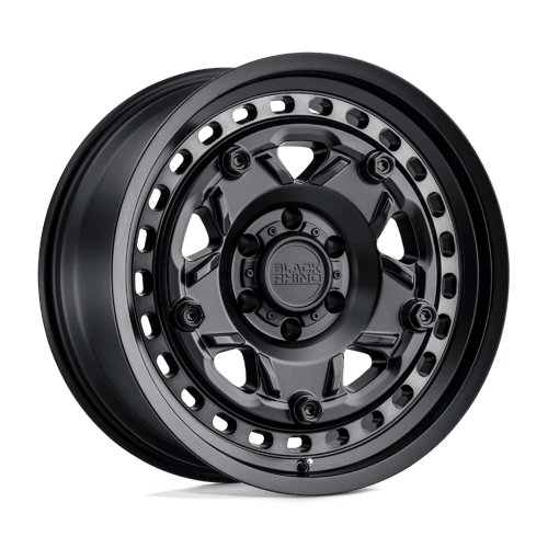 Black Rhino Hard Alloys GRANGE Matte Black W/ Machined Tint Ring 17x8.5 +0 5X139.7 78.1