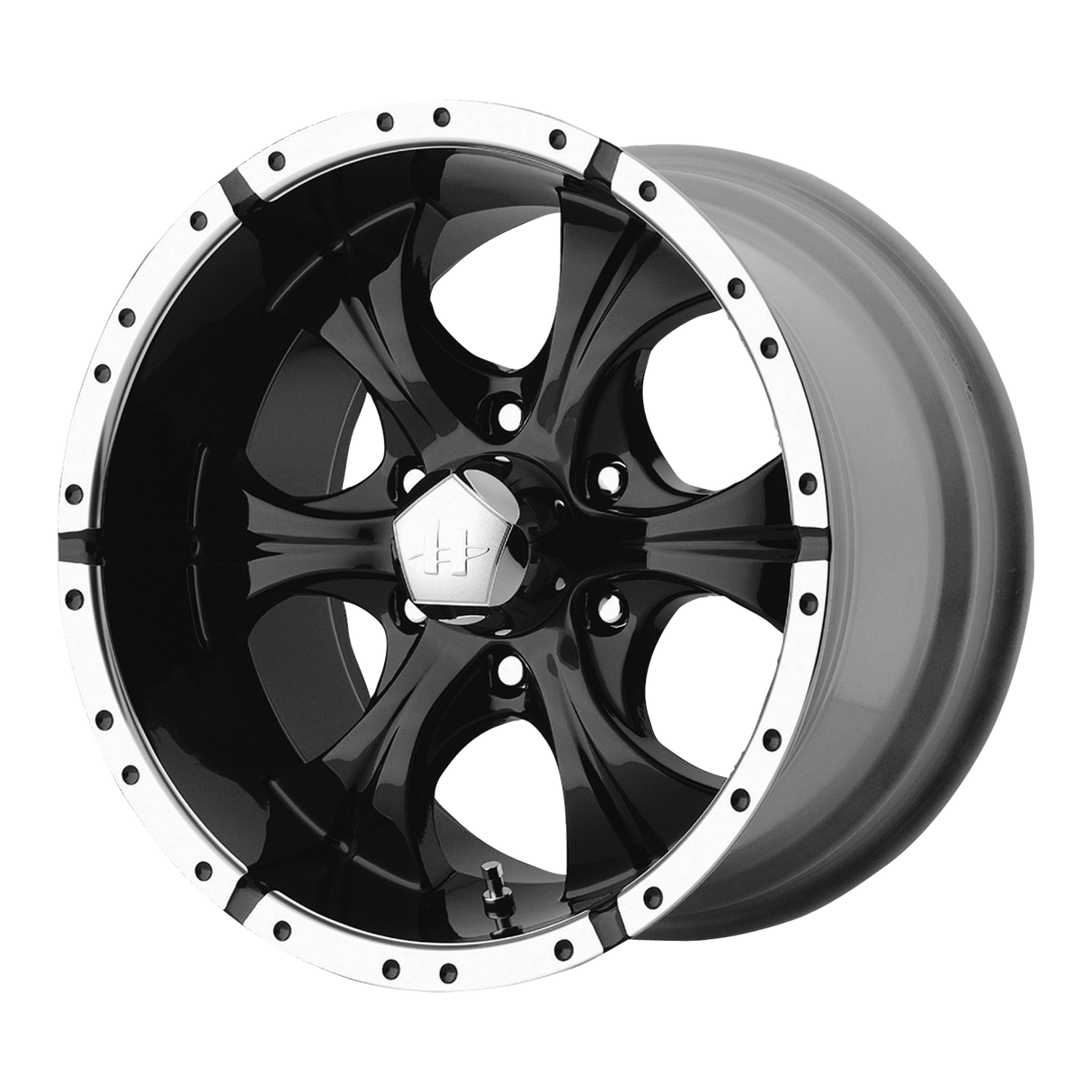 Helo HE791 MAXX Gloss Black Machined 17x9 +18 6X139.7 108