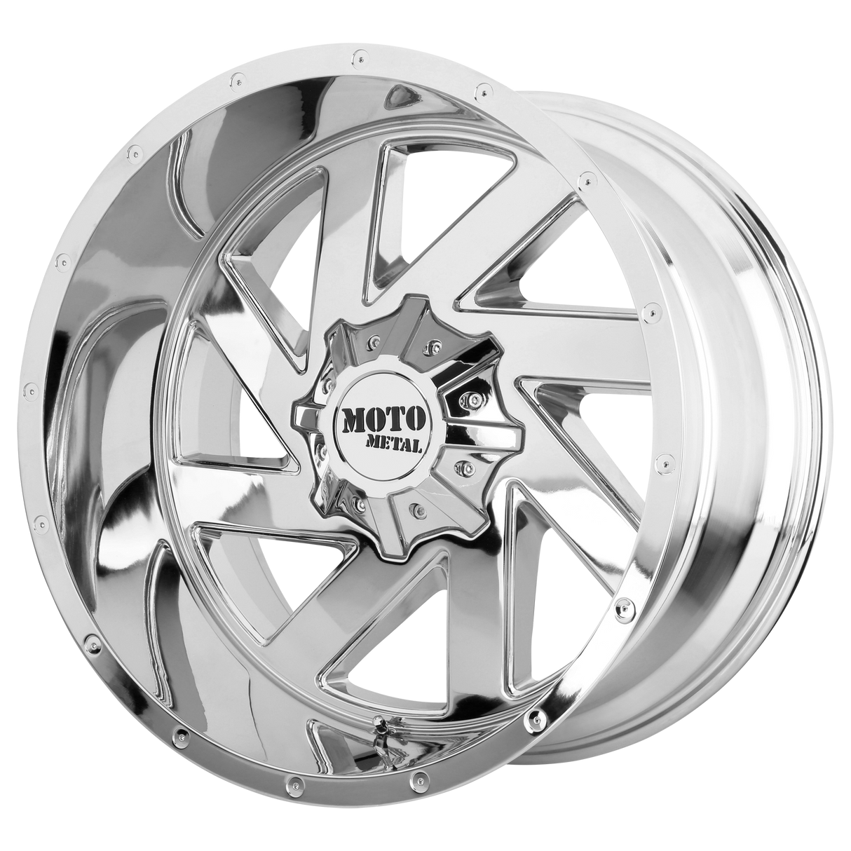Moto Metal MO988 MELEE Chrome 20x12 -44 5X127/5X139.7 78.3