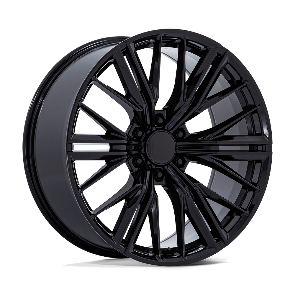 Performance Replicas PR227 Gloss Black 24x10 +24 6X139.7 78.1