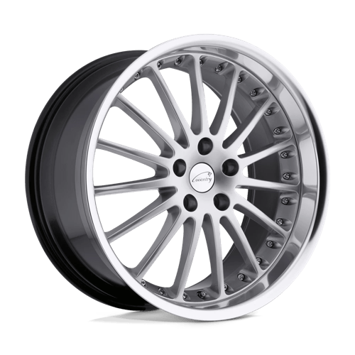 Coventry WHITLEY Hyper Silver W/ Mirror Cut Lip 19x8.5 +20 5X120.65 73.8