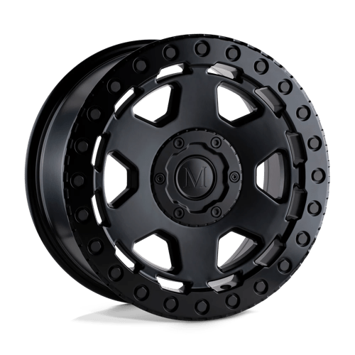 Mandrus FORSCHER Matte Black 20x9 +10 5X112 66.56