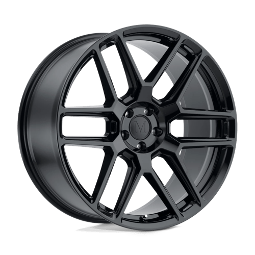 Mandrus OTTO Gloss Black 20x10 +50 5X112 66.56
