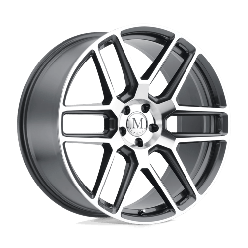Mandrus OTTO Gunmetal W/ Mirror Cut Face 20x10 +40 5X112 66.56