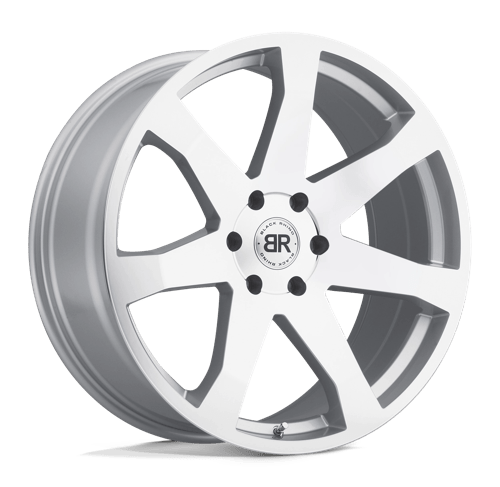 Black Rhino Hard Alloys MOZAMBIQUE Silver W/ Mirror Cut Face 20x8.5 +25 5X150 110