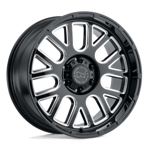 Black Rhino Hard Alloys PISMO Gloss Black W/ Milled Spokes 18x9.5 -18 6X139.7 112.1