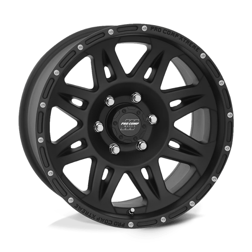 Pro Comp Alloys PA5 TORQ Flat Black 17x9 -6 6X139.7 108