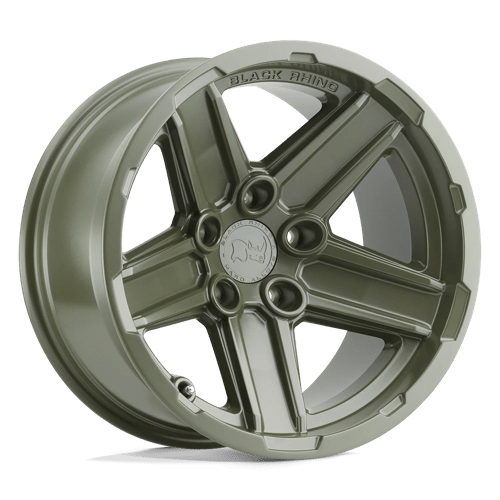 Black Rhino Hard Alloys RECON Olive Drab Green 18x9.5 -32 5X127 71.6