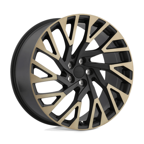 RedBourne WESTMINSTER Matte Black W /Machined Face & Dark Matte Tint 22x10 +37 5X120 72.56