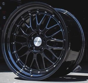 ESR SR05 Gloss Black 18x9.5 +35 5x114.3 72.6