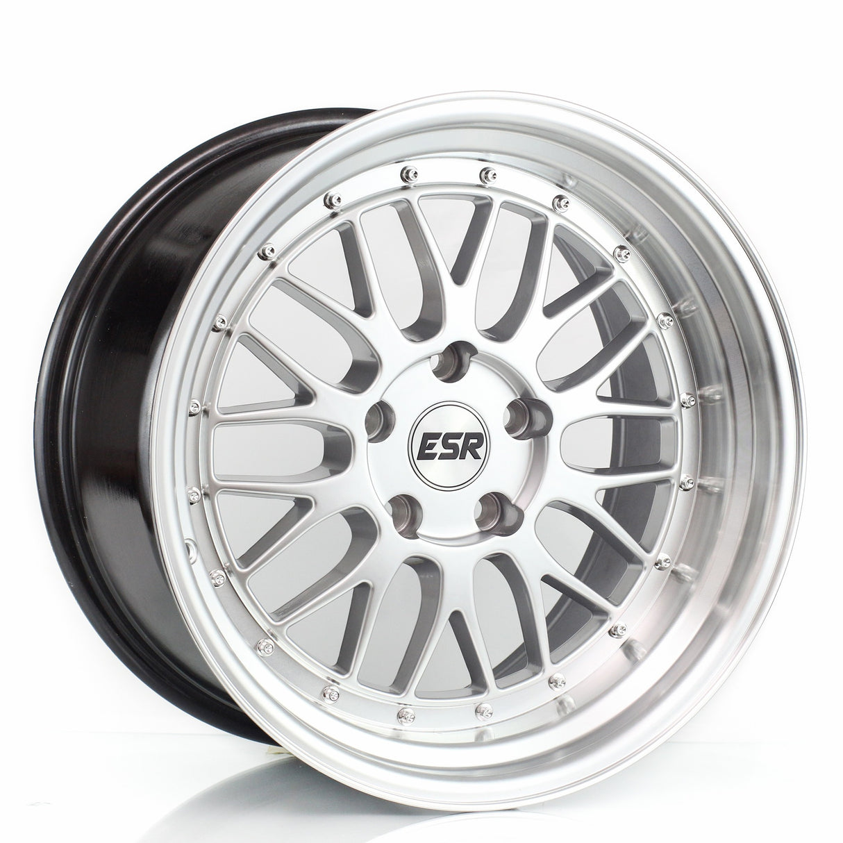 ESR SR05 HYPER SILVER/MACHINE LIP 19x8.5 +30 5x114.3 72.6