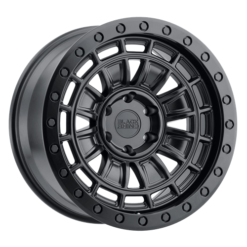 Black Rhino Hard Alloys DALTON Matte Black 17x9.5 +0 5X139.7 78.1