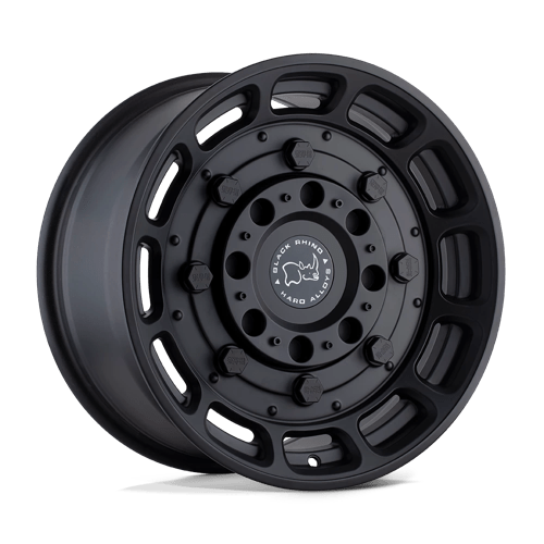 Black Rhino Hard Alloys WARTHOG Matte Black 20x9.5 +12 6X120 67.1