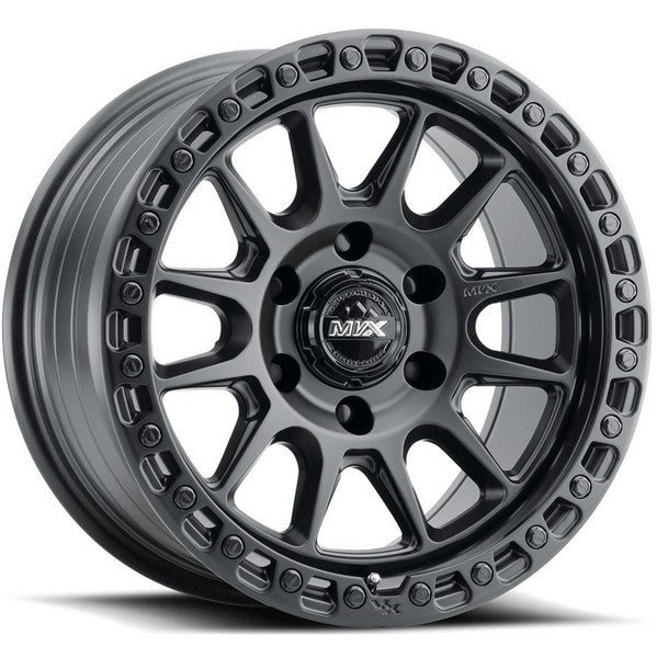 MVX VX12 Satin Black 20x9 +12 6X139.7 106.1