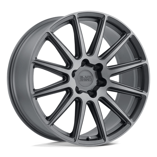 Black Rhino Hard Alloys WAZA Brushed Gunmetal 20x9 +30 5X114.3 76.1